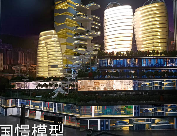 平南县建筑模型